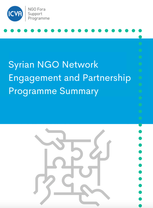 Syrian NGO network summary image
