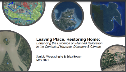 Enhancing the evidence base on planned relocation as a strategy for climate change adaptation and disaster risk reduction