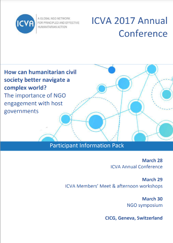 ICVA 2017 Annual Conference - Participant Information Pack