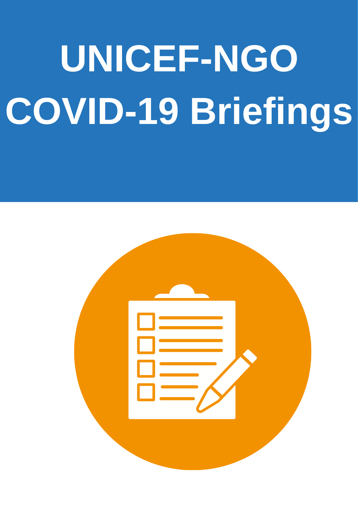 UNICEF-COVID-19 briefings