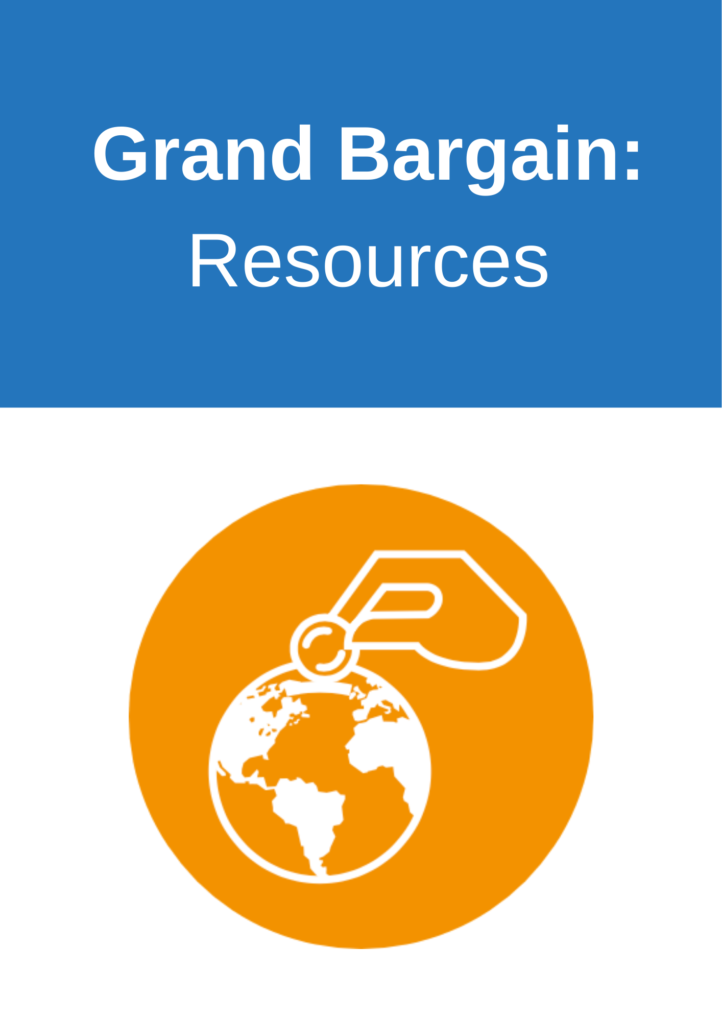 Grand Bargain resources