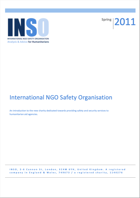Document - International NGO Safety Organisation An Introduction