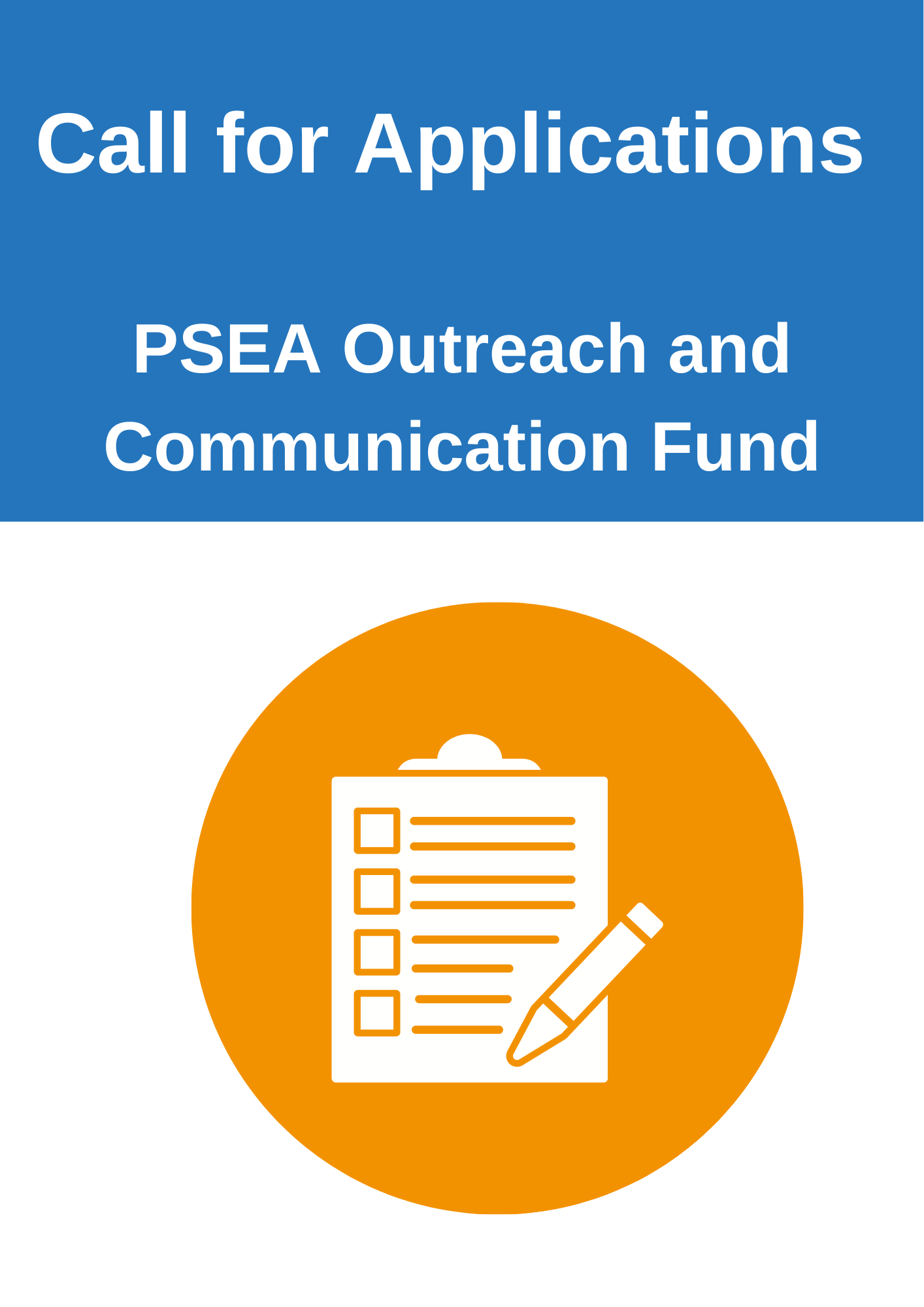 PSEA Outreach and Communication Fund