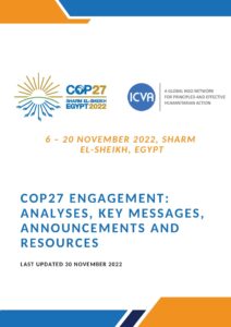 COP27 Engagement Document