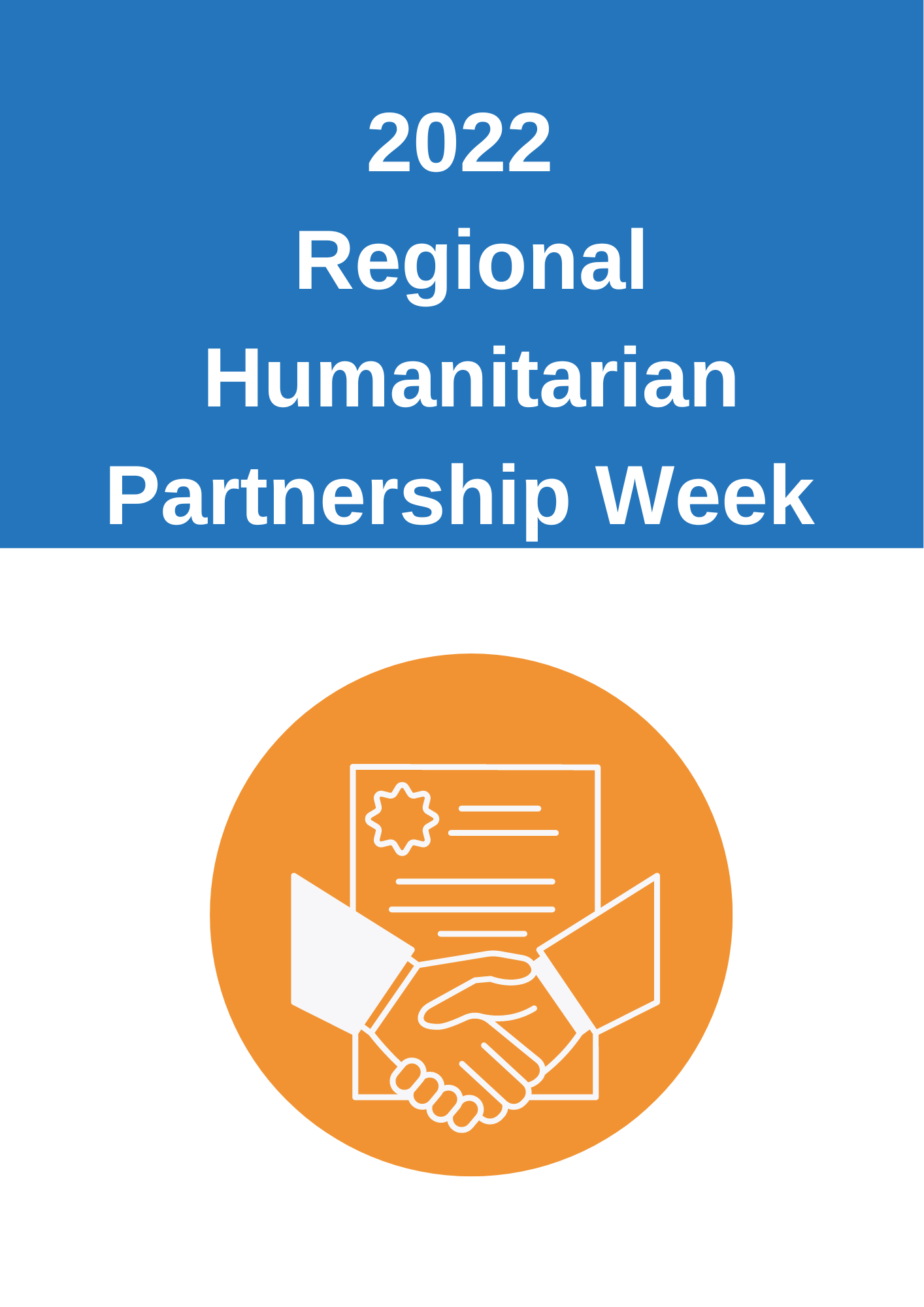 2022 Regional Humanitarian Partnership Week image