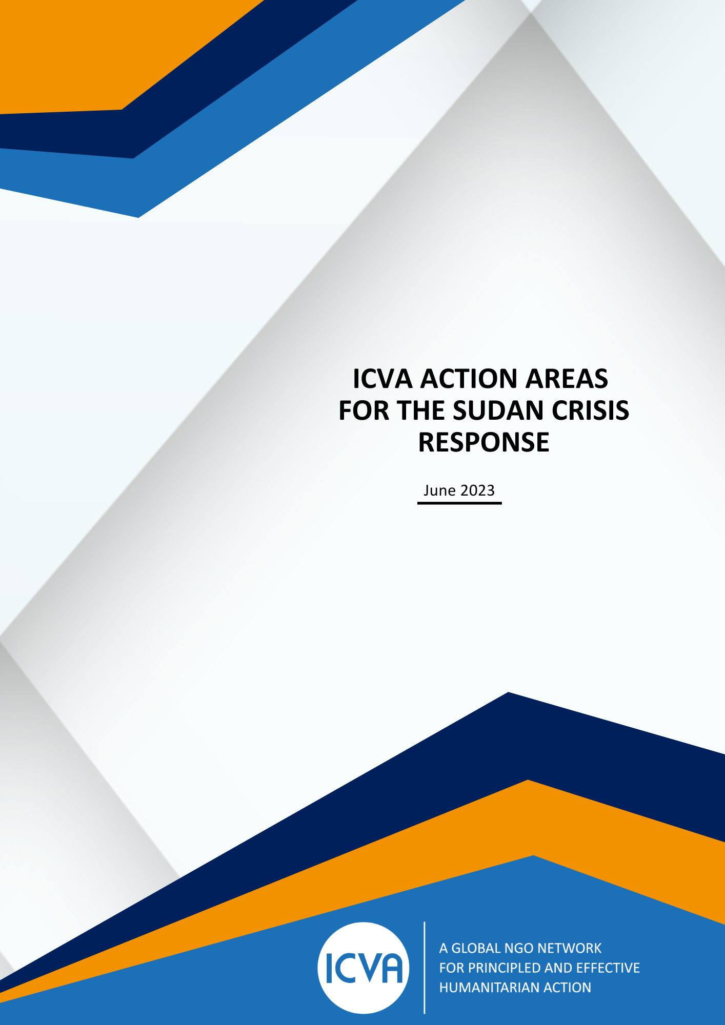 ICVA Action Areas